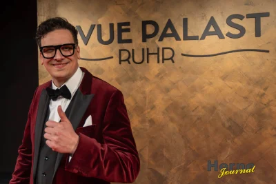 Marvin Boettcher bei der Eröffnung des RevuePalast Ruhr