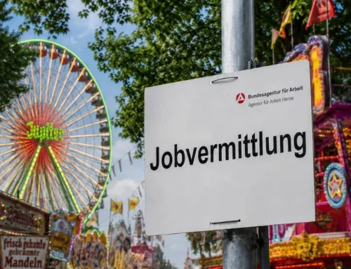 Mobiles Vermittlungsbüro der Agentur für Arbeit sucht Helfer für das Volksfest