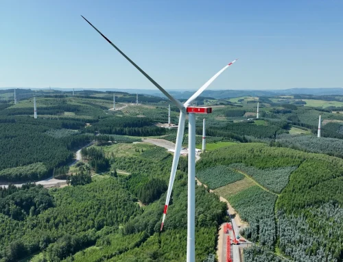 Erste Anlagen im Trianel Windpark Sundern vollständig errichtet